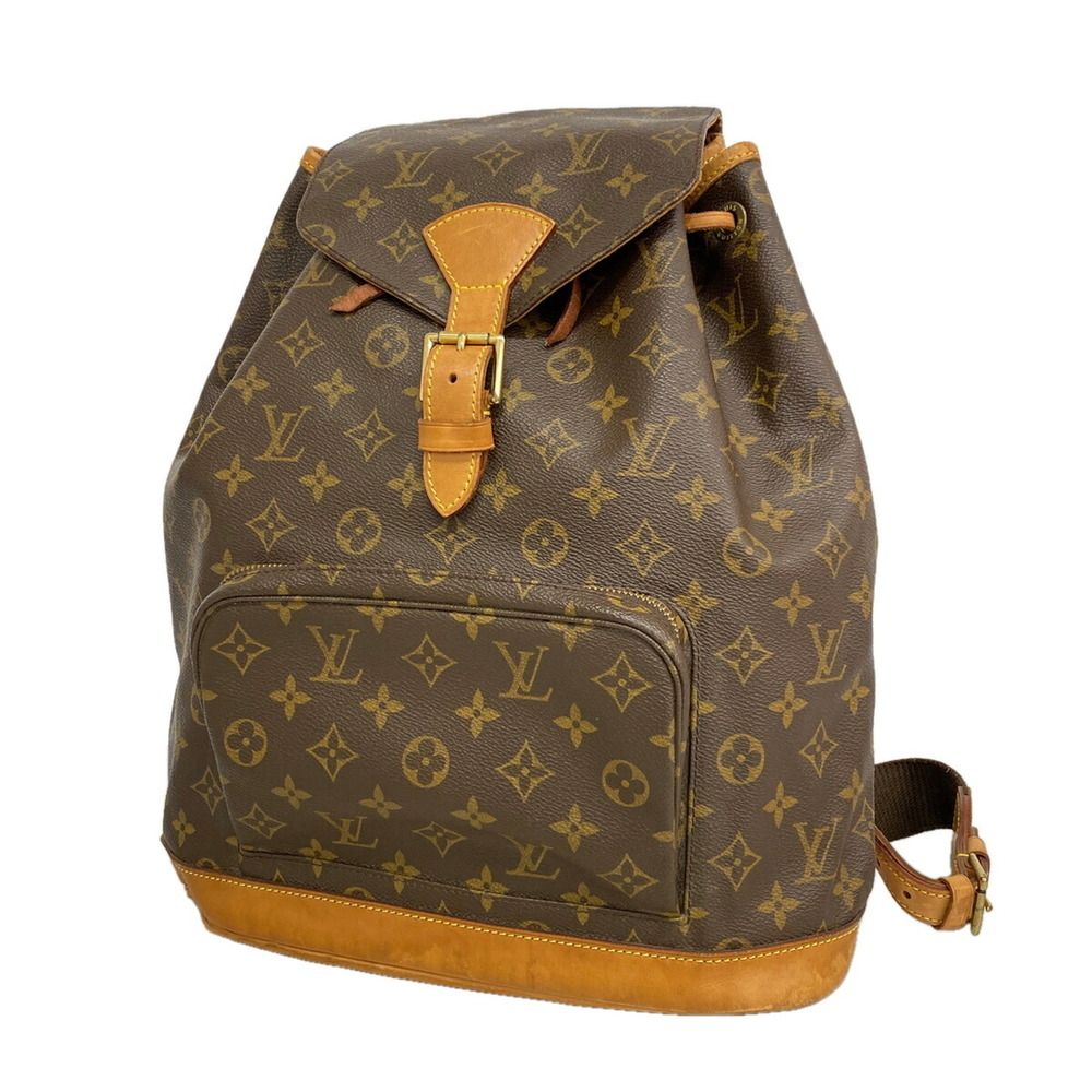 LOUIS VUITTON Brown Monogram Backpack